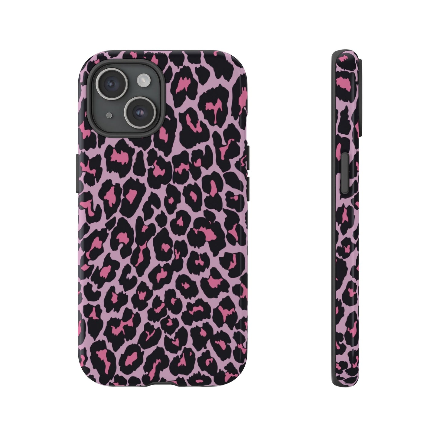 Leopard Print Phone Case Pink