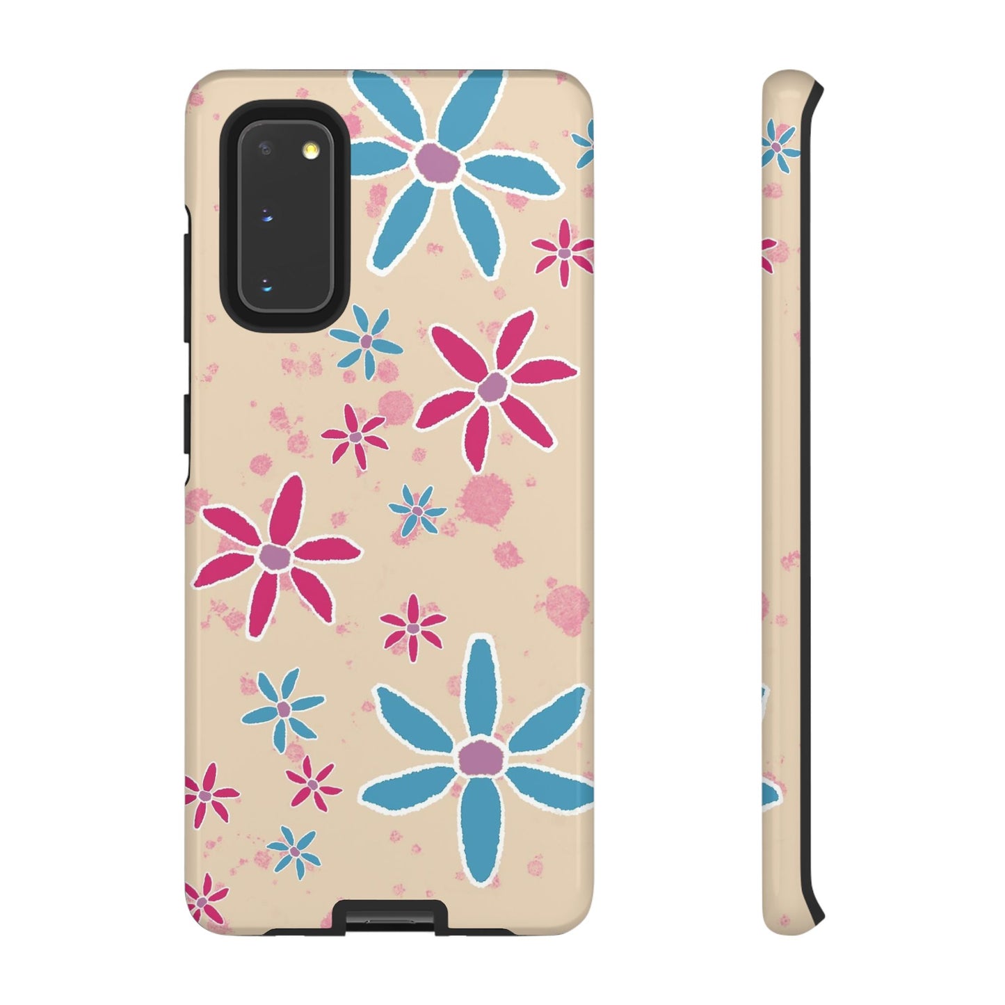 Flower Phone Case Cream