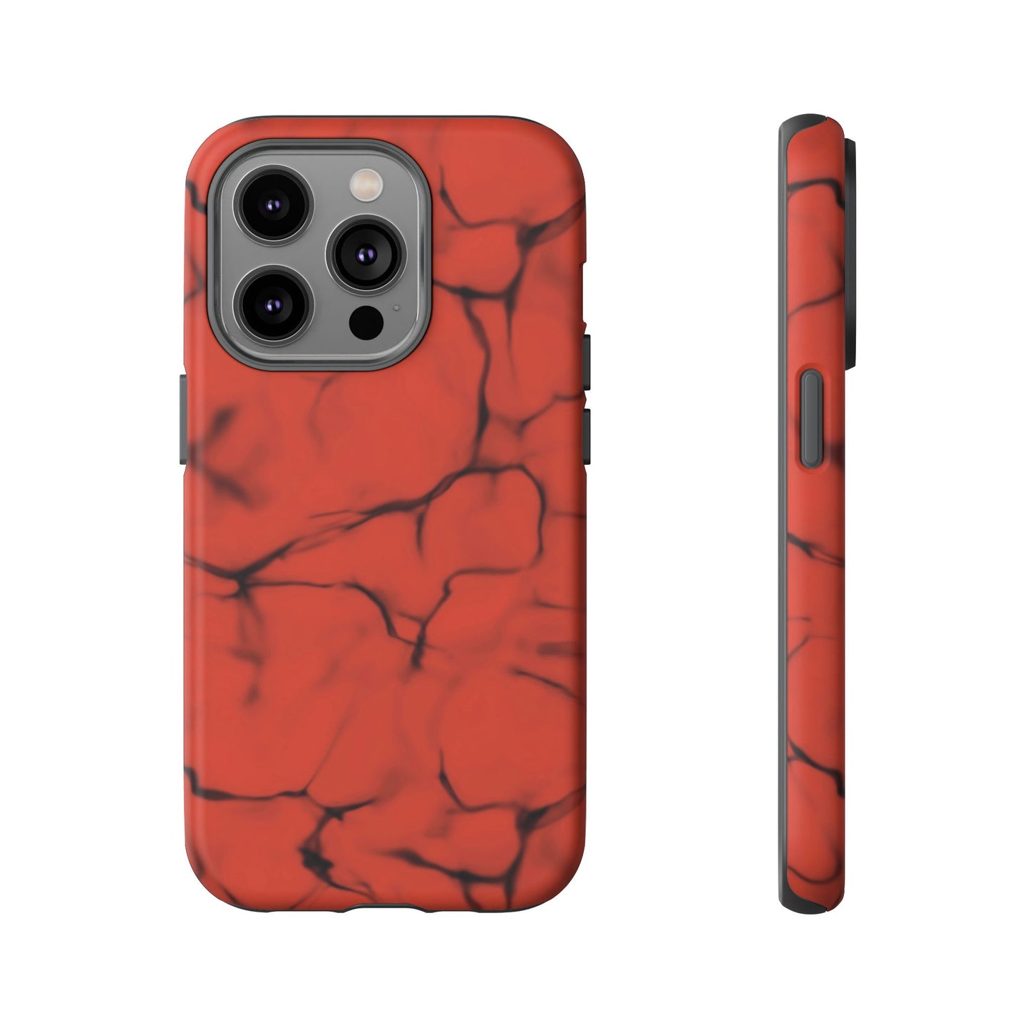 Marble Phone Case Red