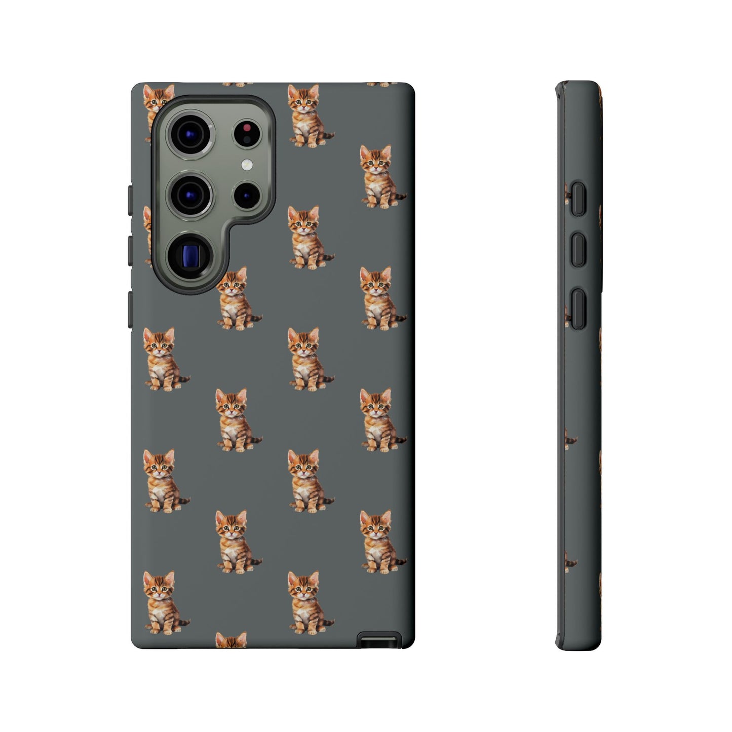 Cat Phone Case Gray