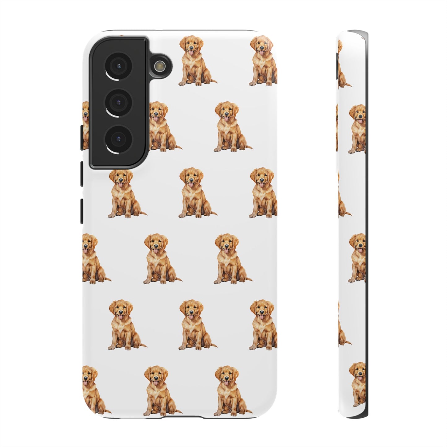 Golden Retriever Phone Case White