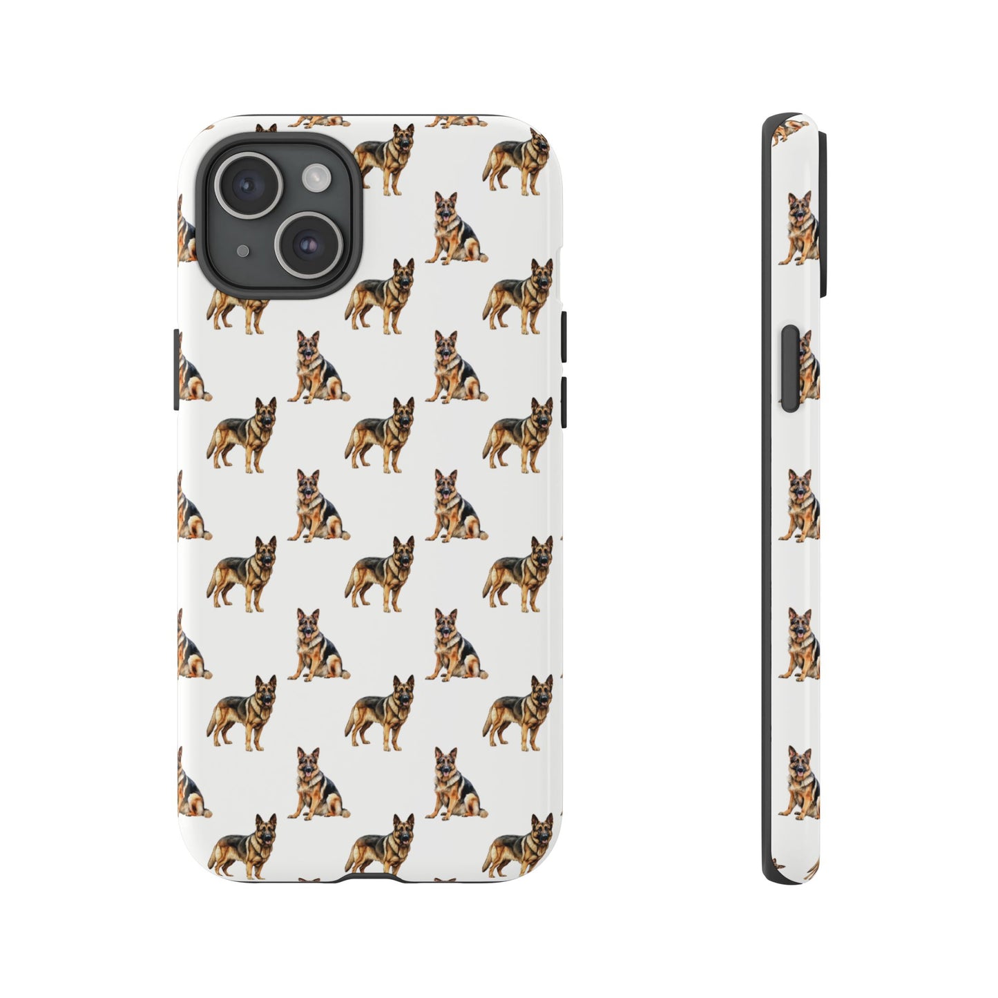 German Shepherd Phone Case White