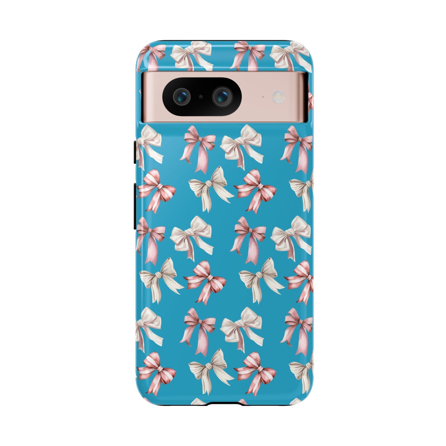 Bow Phone Case Turquoise