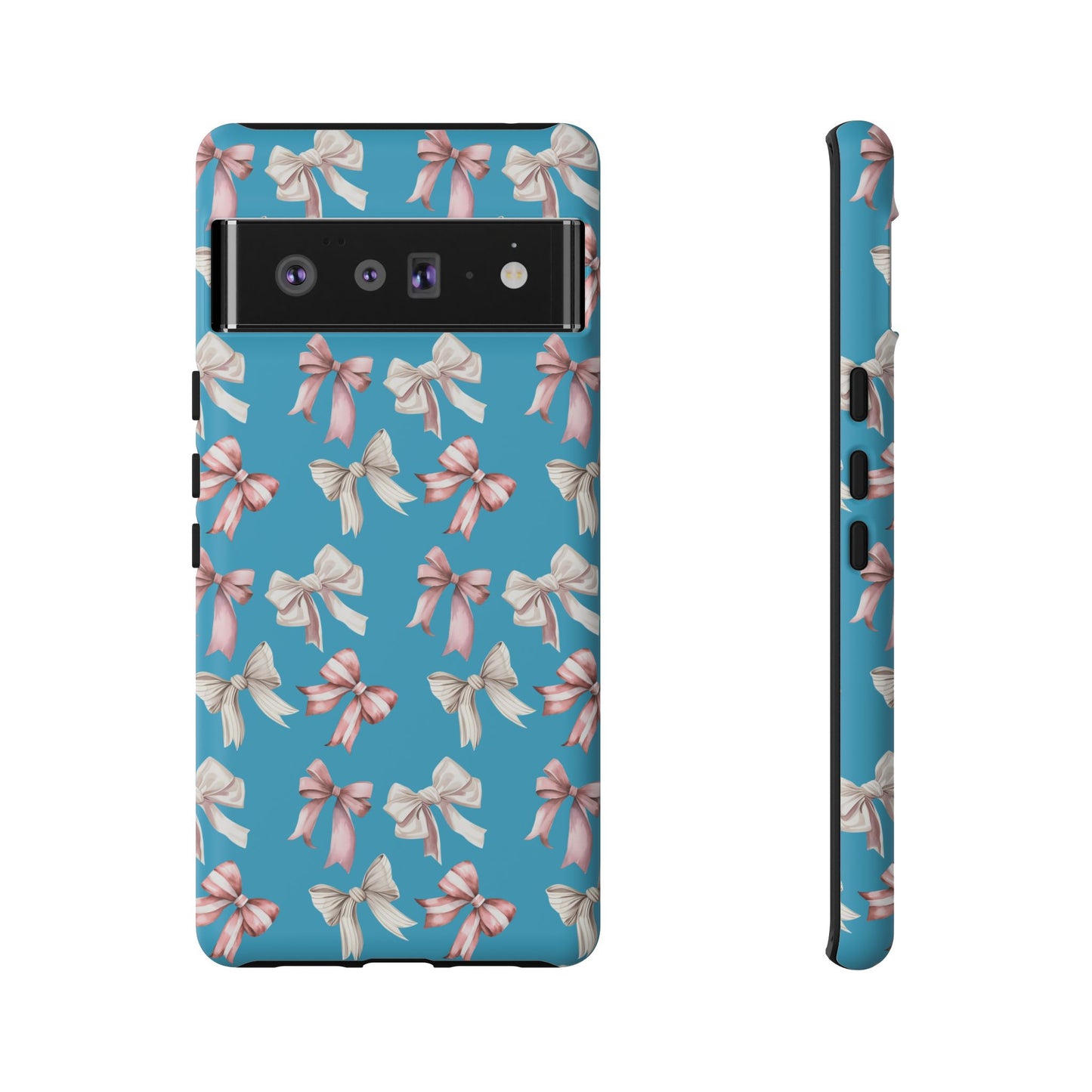 Bow Phone Case Turquoise