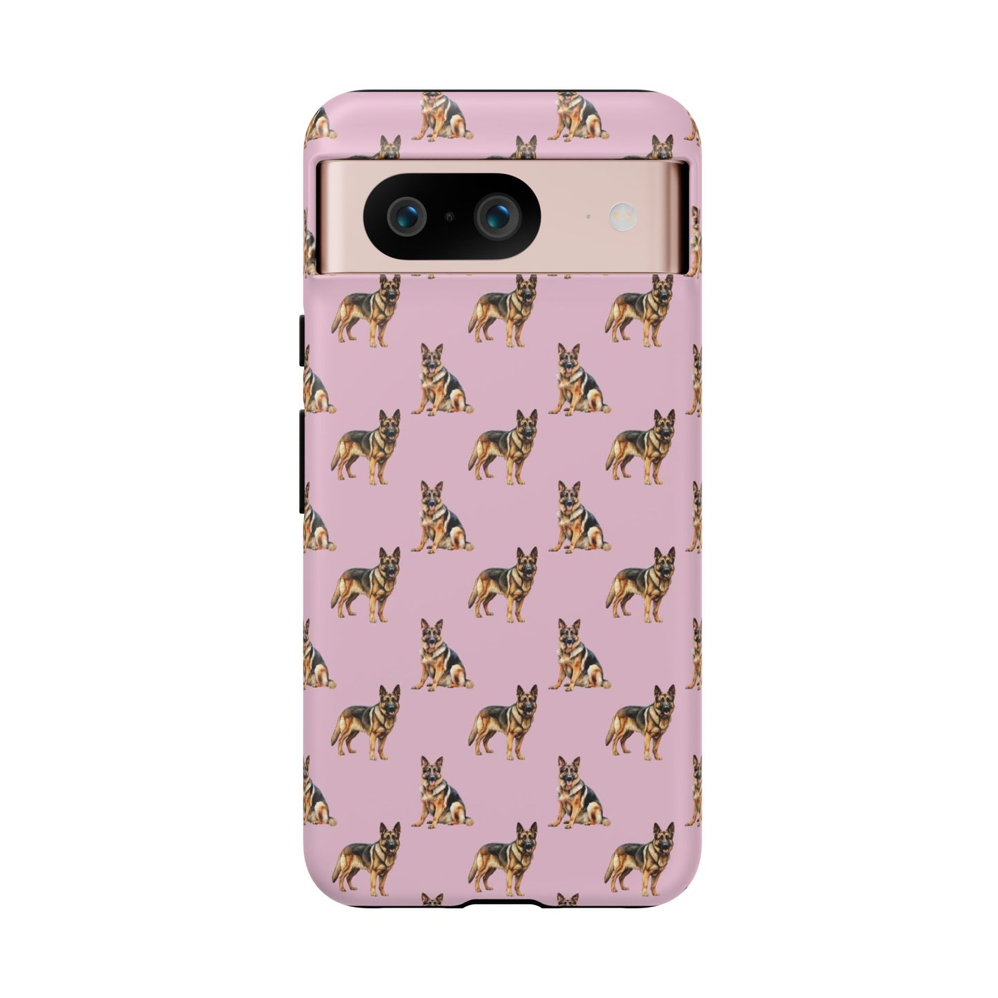 German Shepherd Phone Case Pink