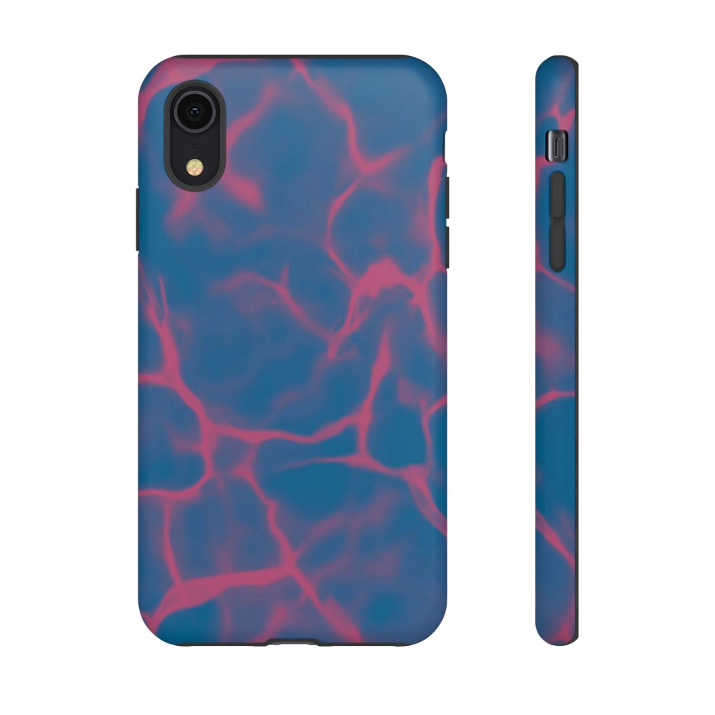 Marble Phone Case Blue Pink