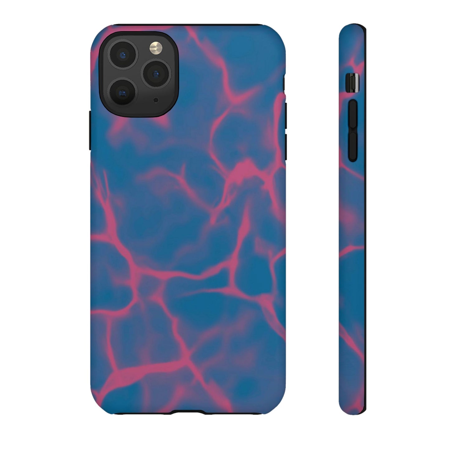 Marble Phone Case Blue Pink