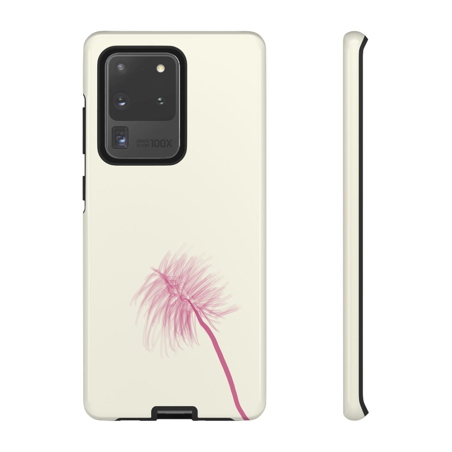 Dandelion Blowball Phone Case Cream