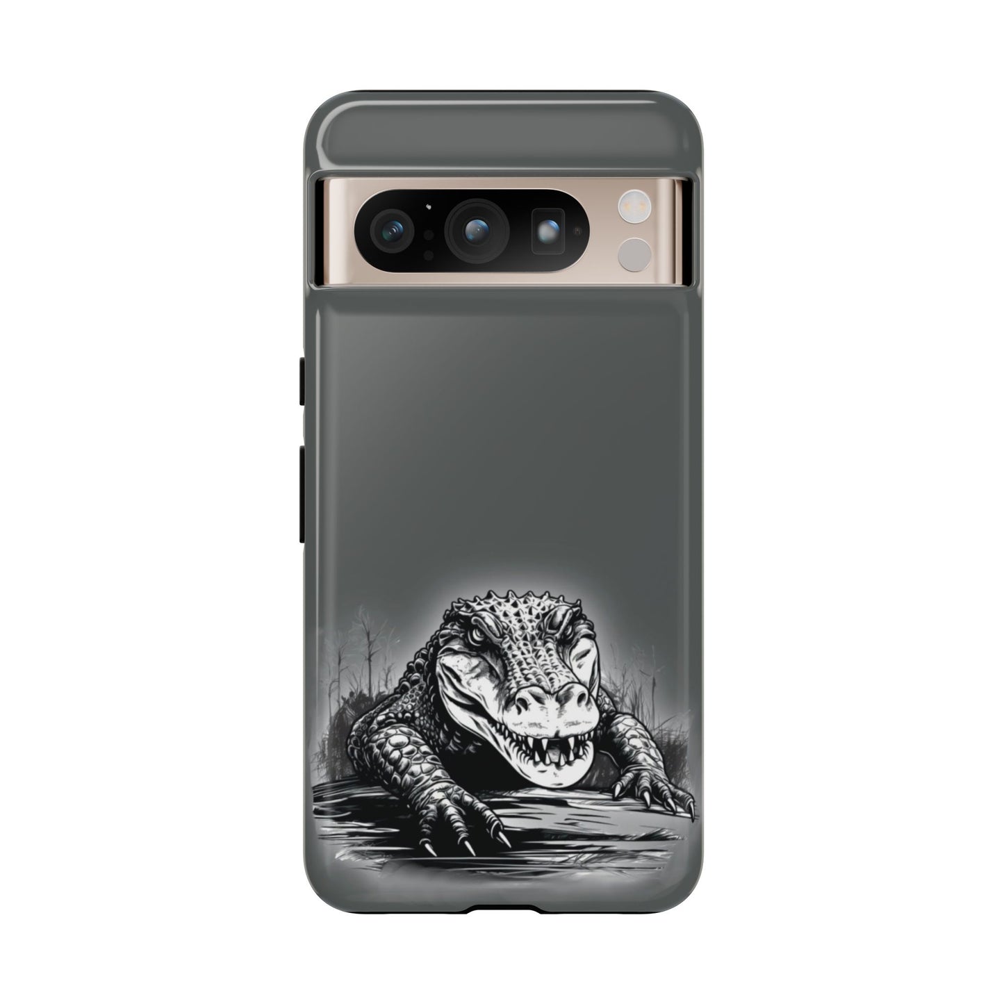 Gator Phone Case Gray