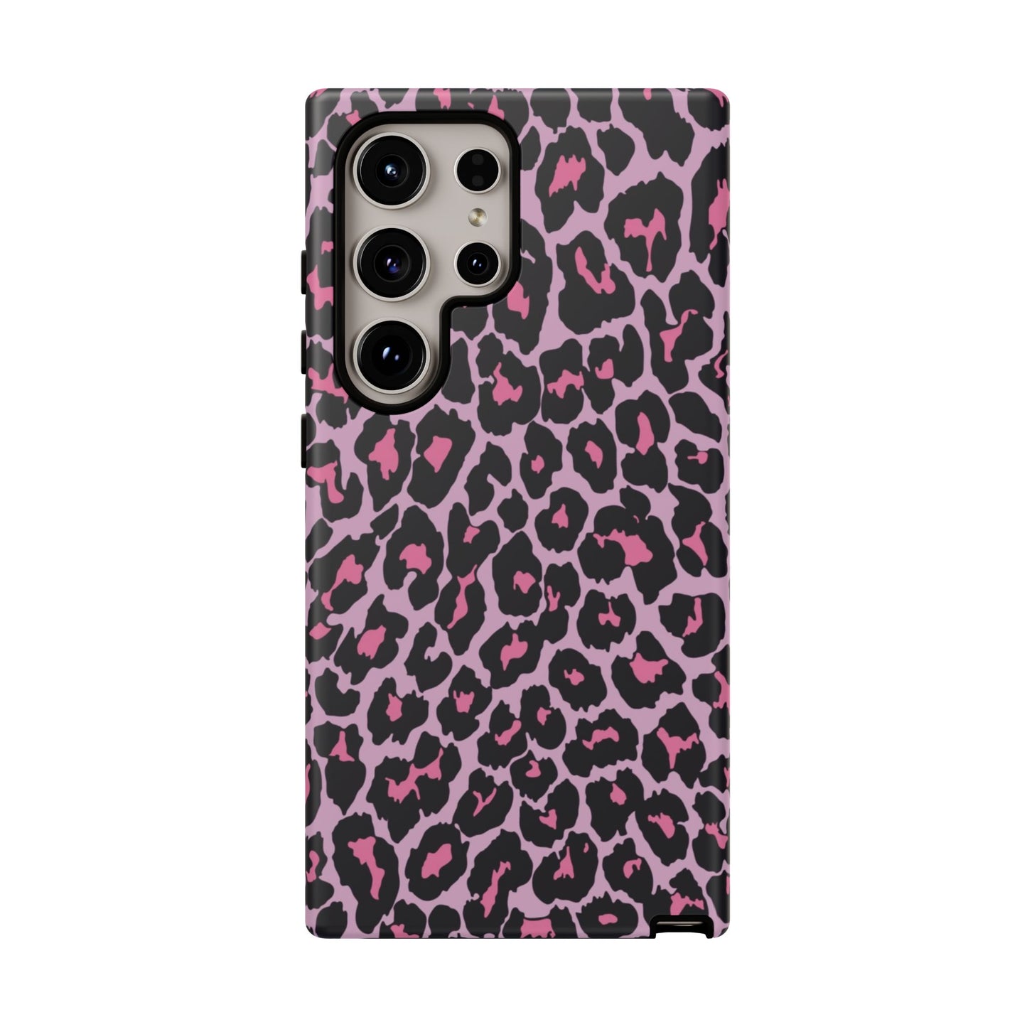 Leopard Print Phone Case Pink