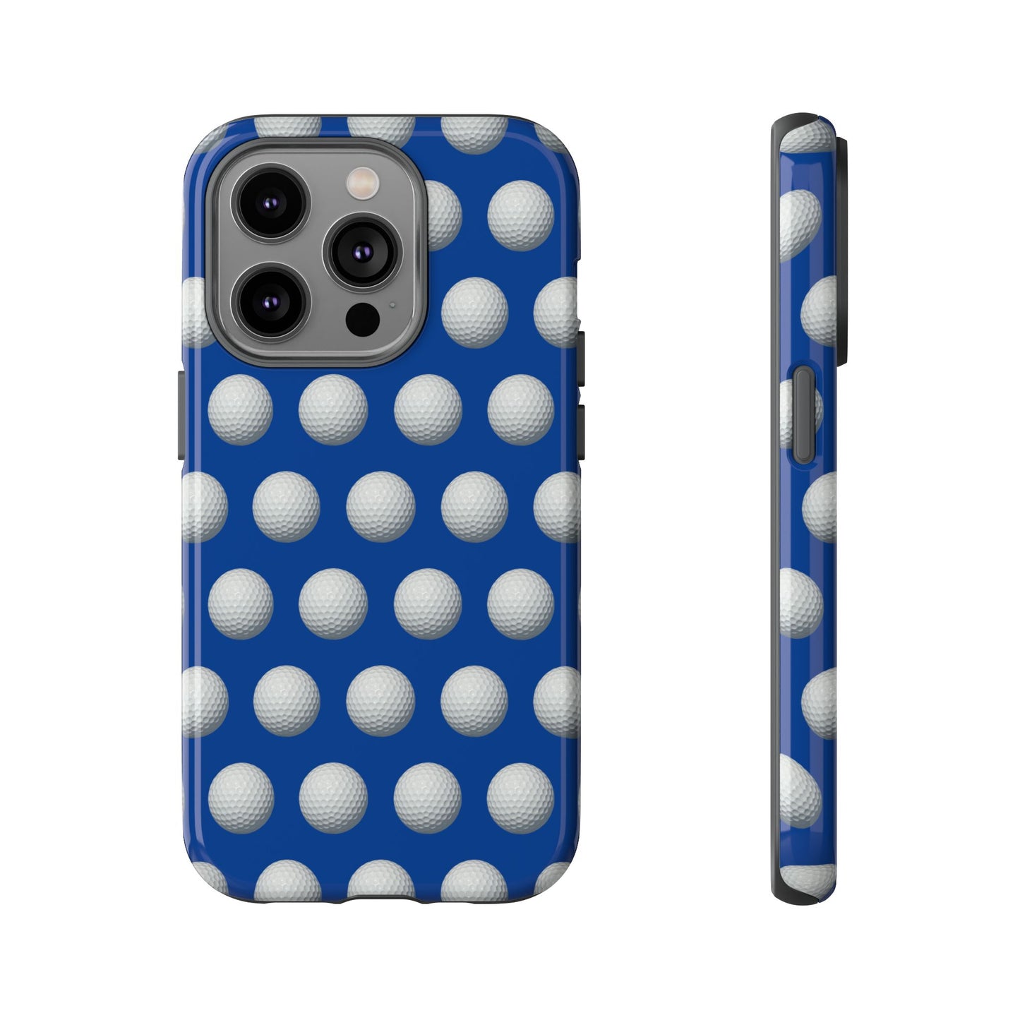 Golf Ball Phone Case Blue