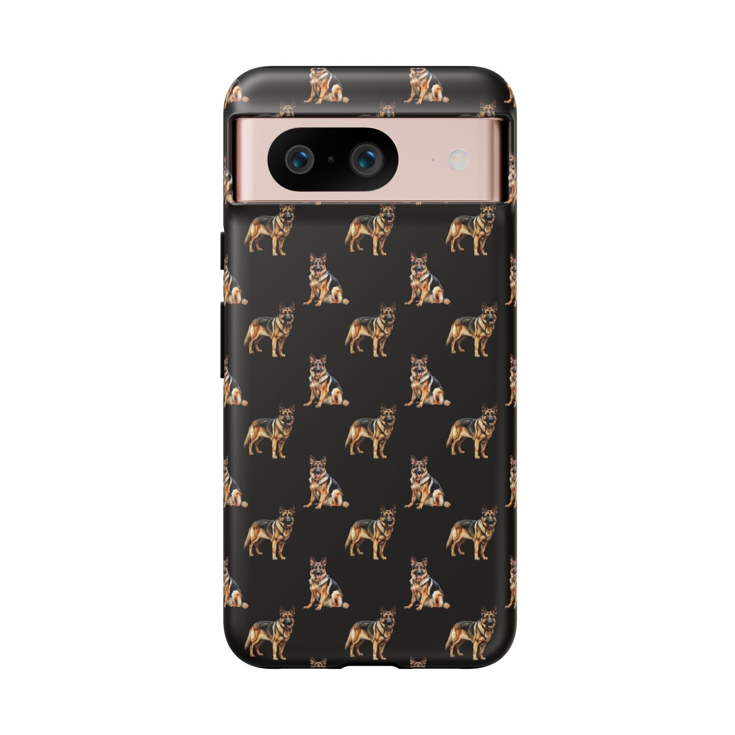 German Shepherd Phone Case Black