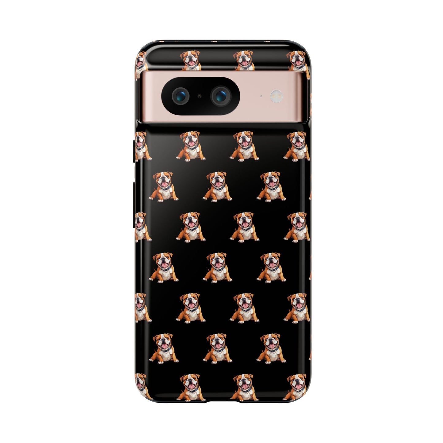 Bulldog Phone Case Black