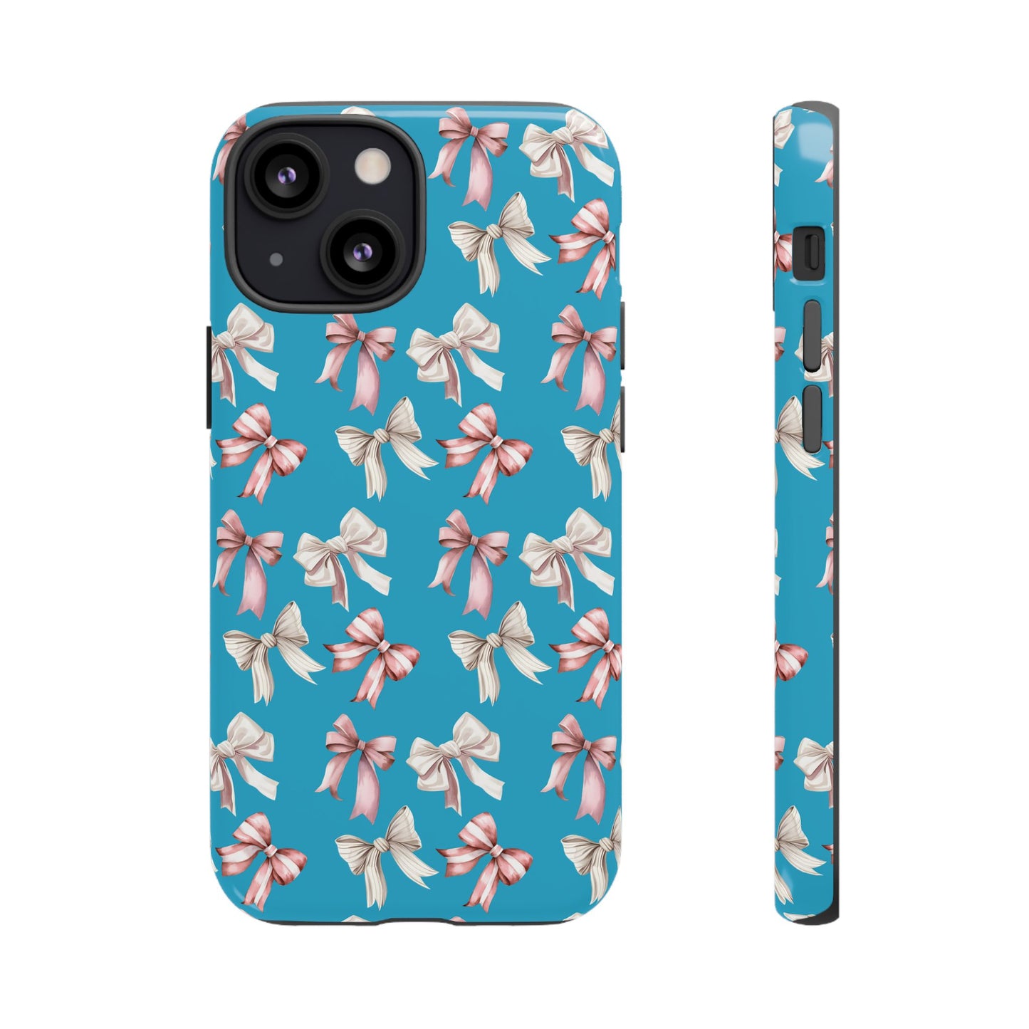 Bow Phone Case Turquoise