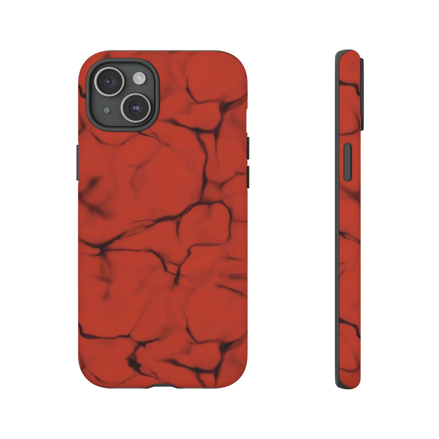 Marble Phone Case Red