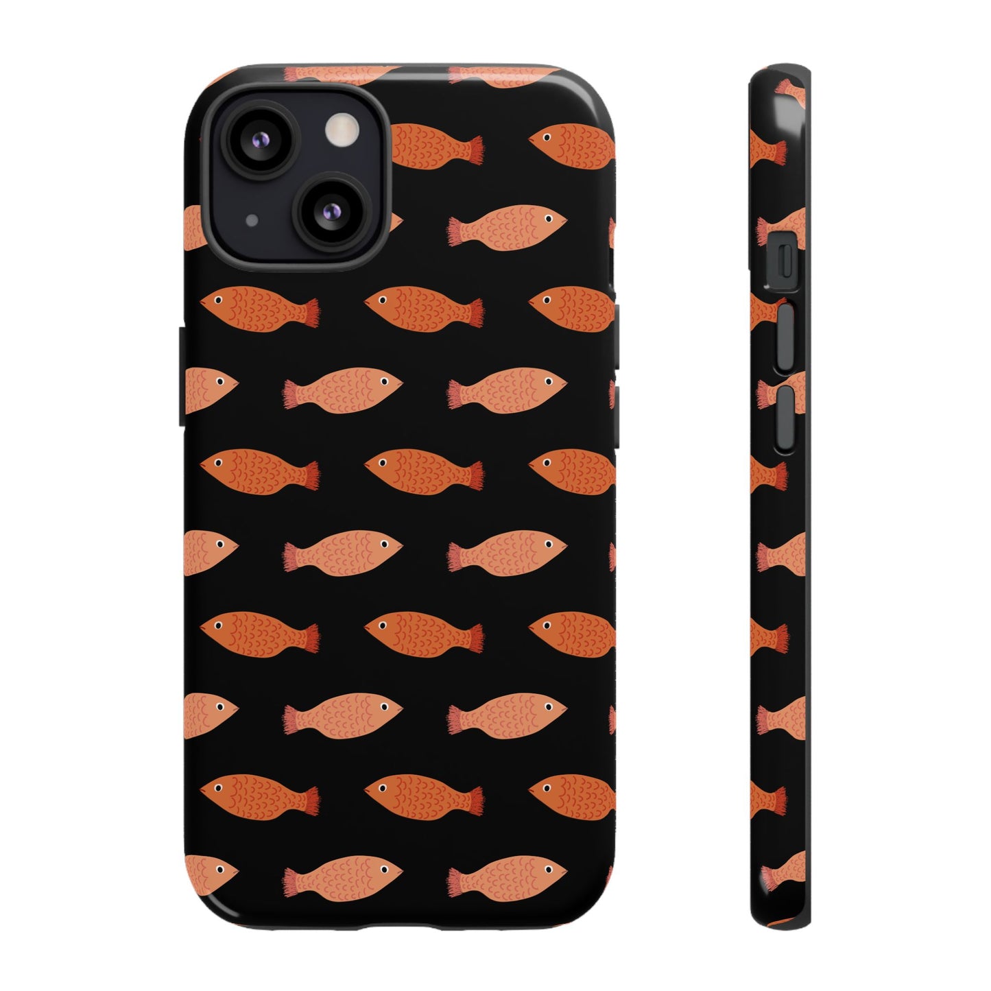 Fish Phone Case Black