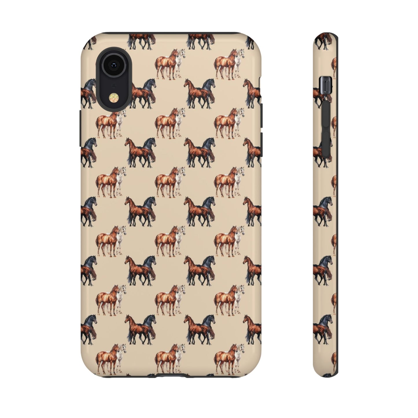 Horse Phone Case Cream