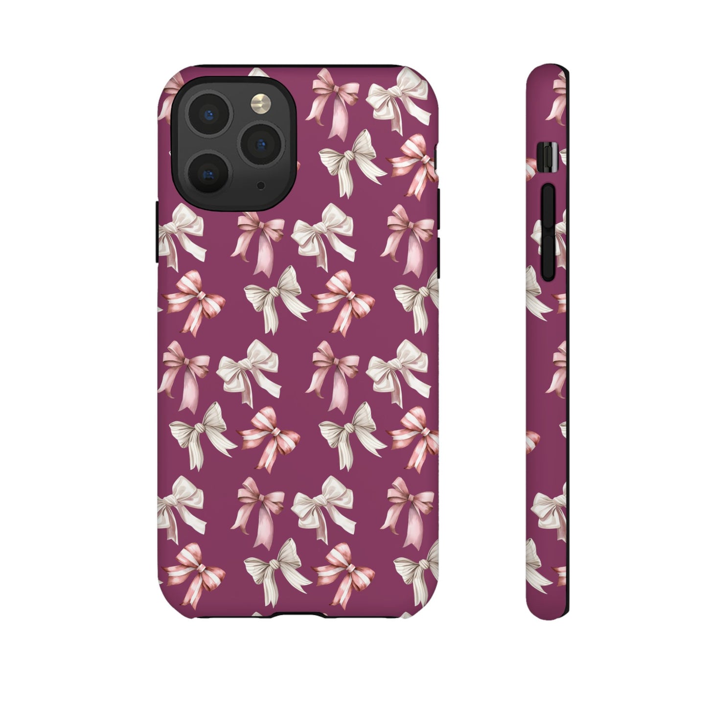 Bow Phone Case Berry