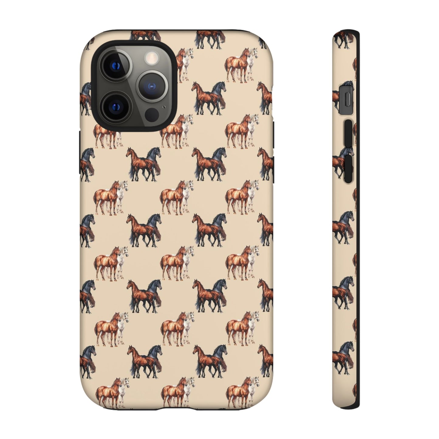 Horse Phone Case Cream