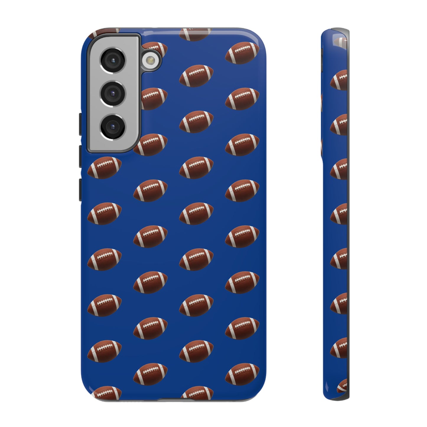 Football Phone Case Blue