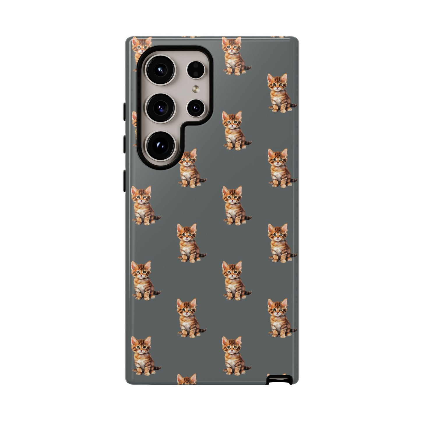 Cat Phone Case Gray