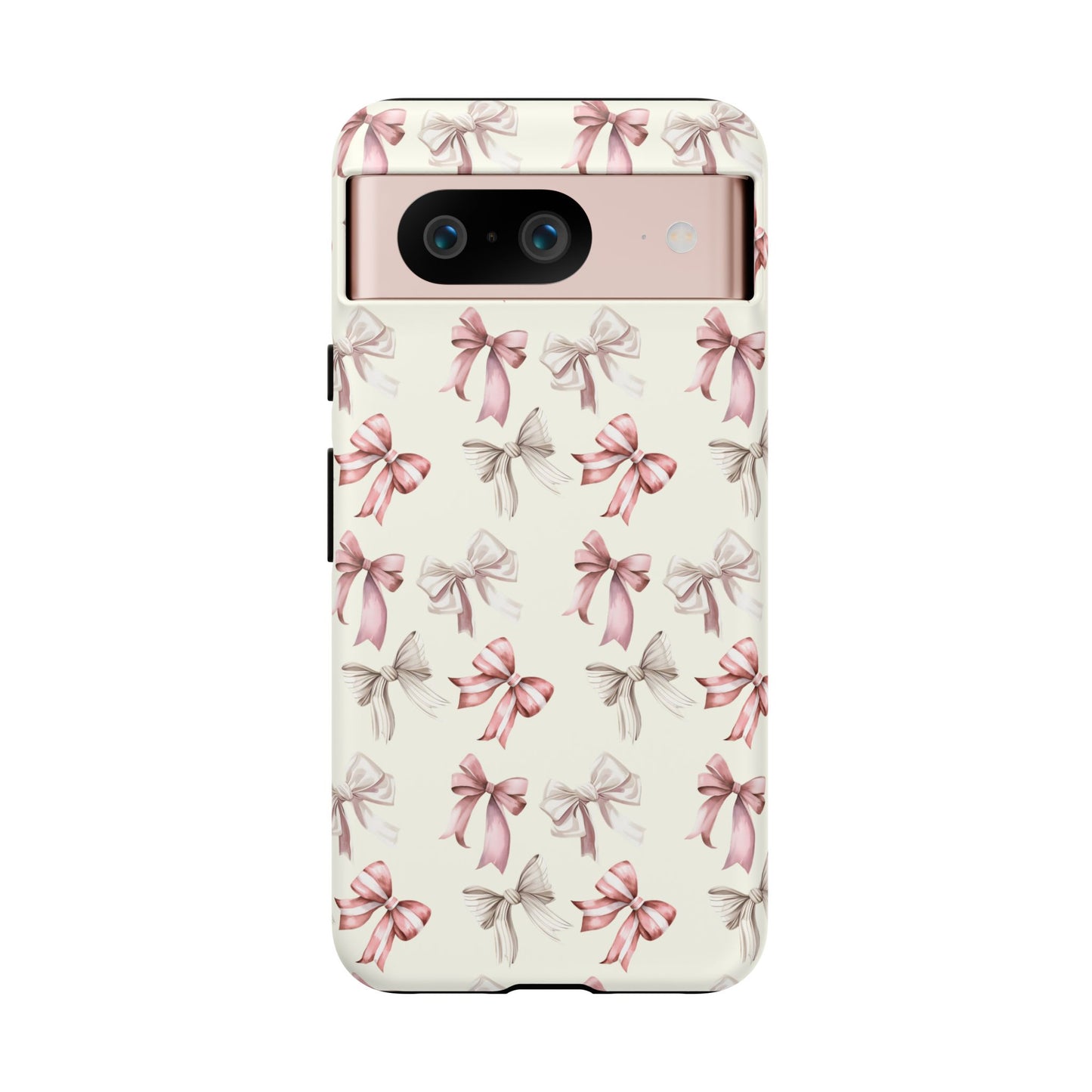 Bow Phone Case Cream