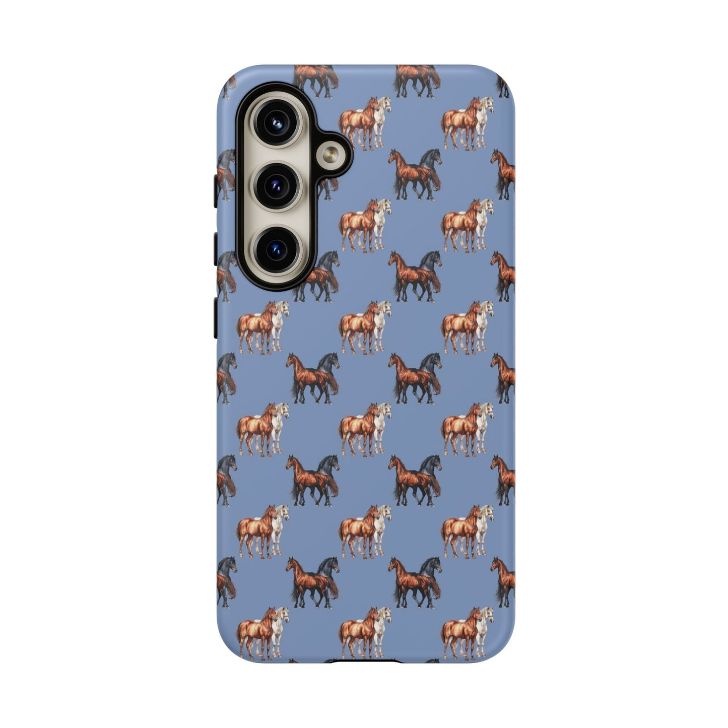 Horse Phone Case Blue