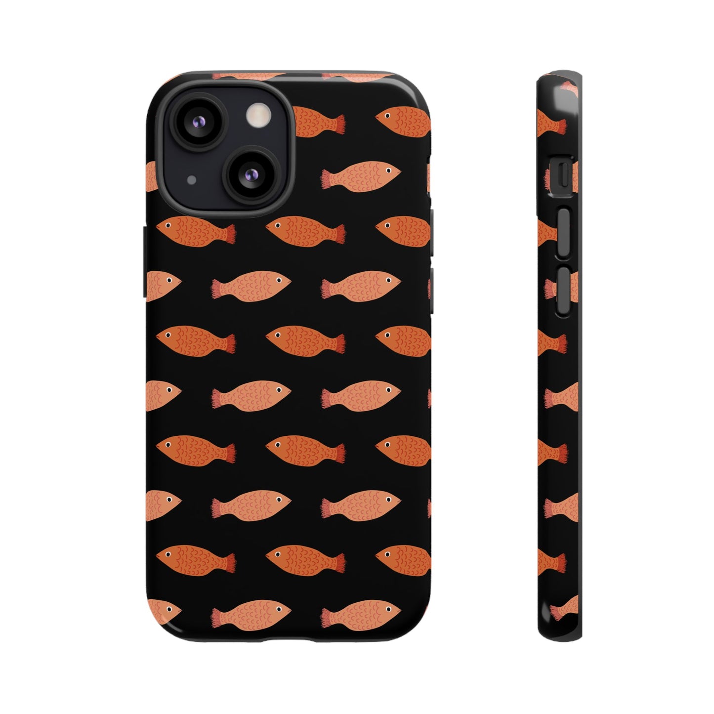 Fish Phone Case Black