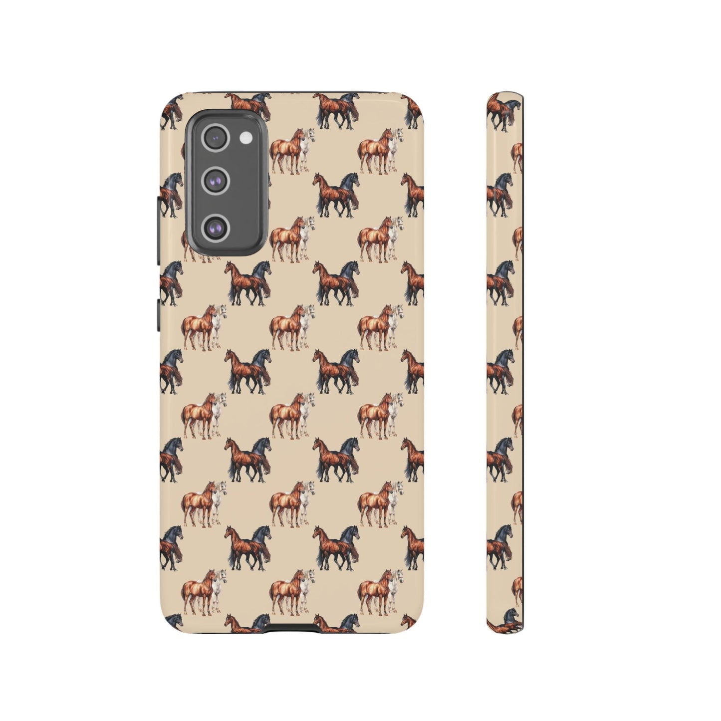 Horse Phone Case Cream