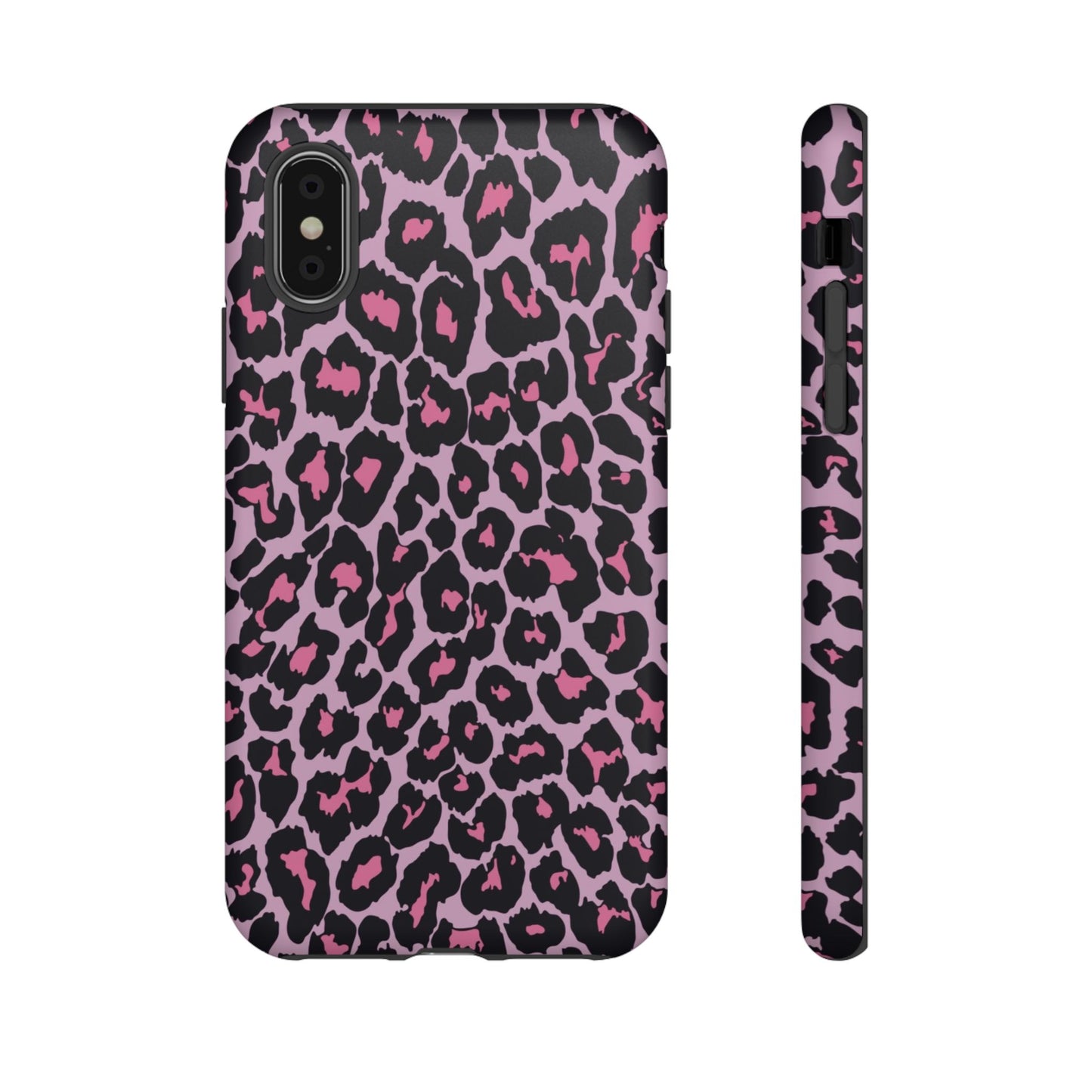 Leopard Print Phone Case Pink