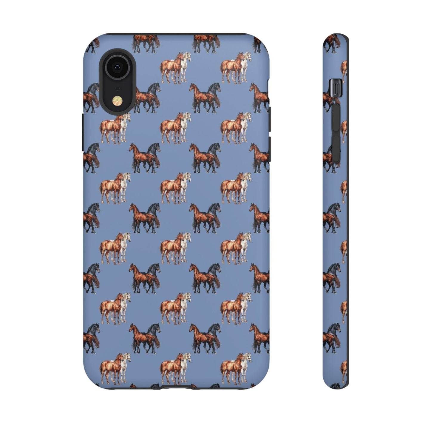 Horse Phone Case Blue