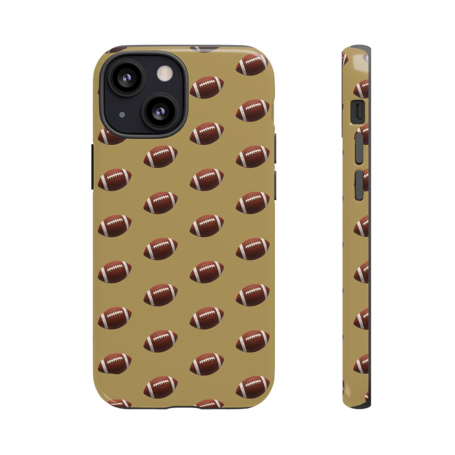 Football Phone Case Gold