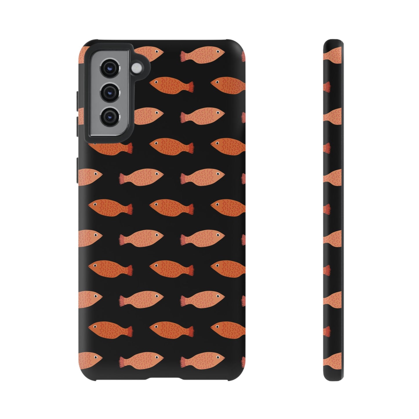 Fish Phone Case Black