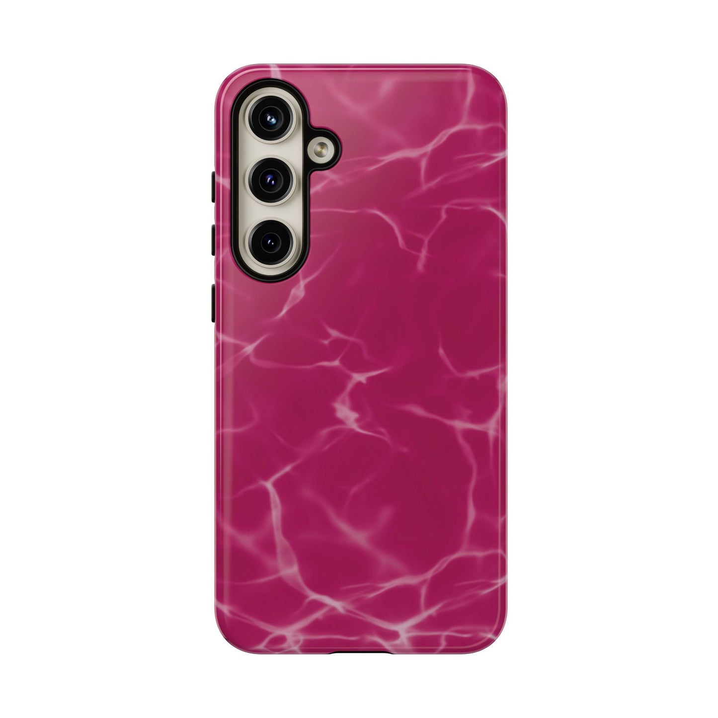 Marble Print Phone Case Berry