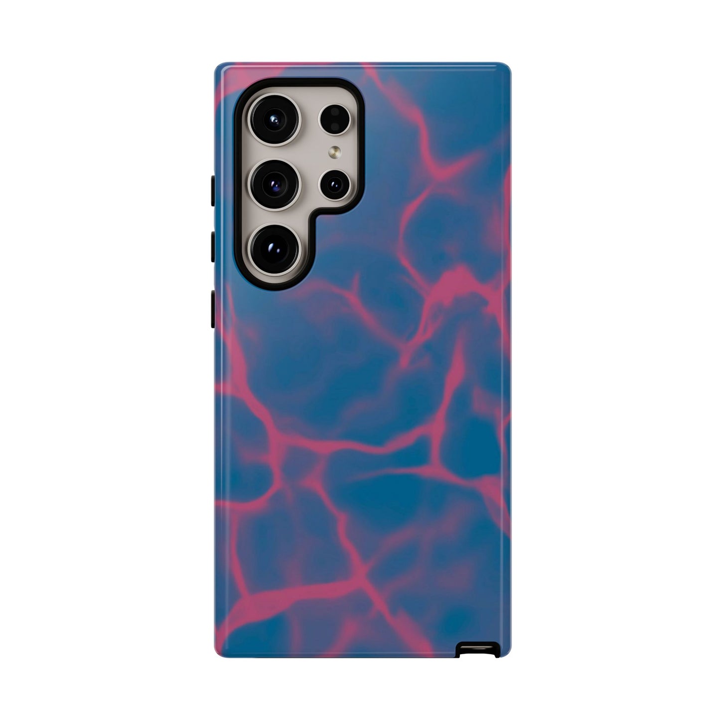 Marble Phone Case Blue Pink