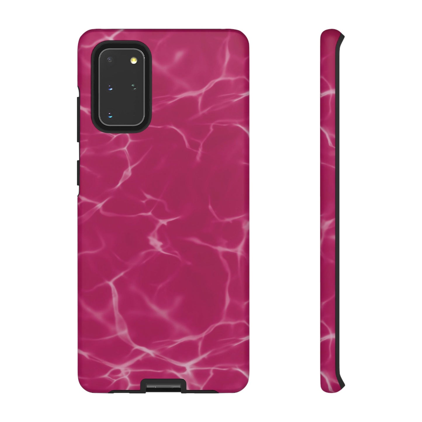 Marble Print Phone Case Berry