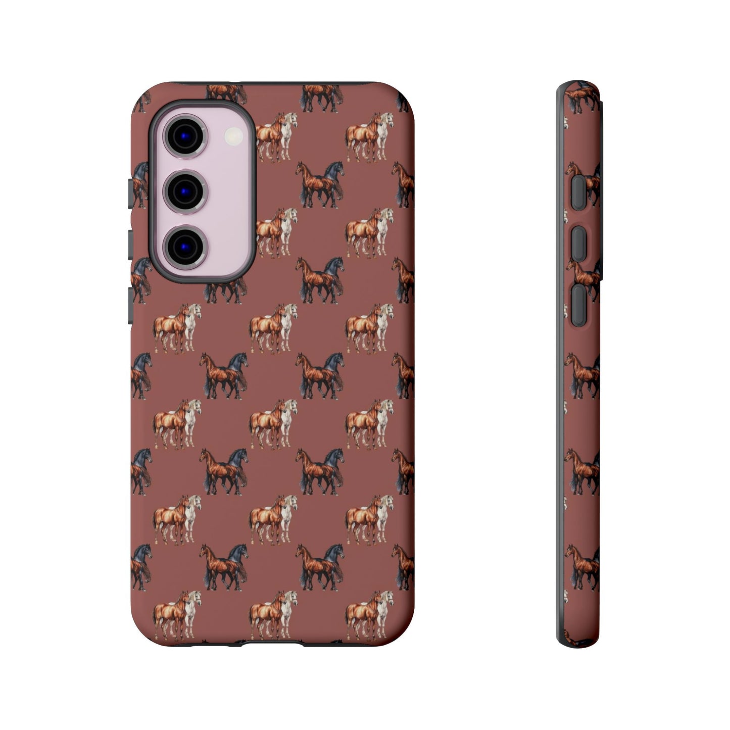 Horse Phone Case Brown