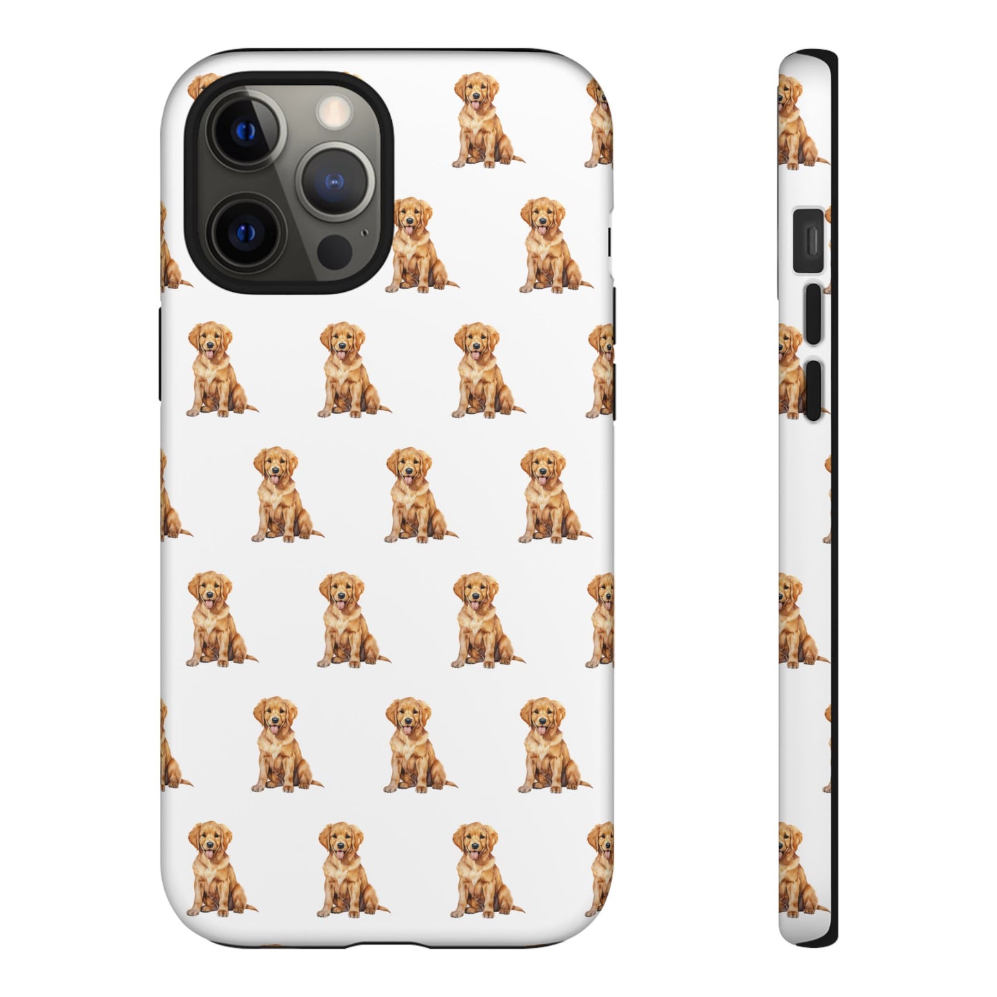 Golden Retriever Phone Case White