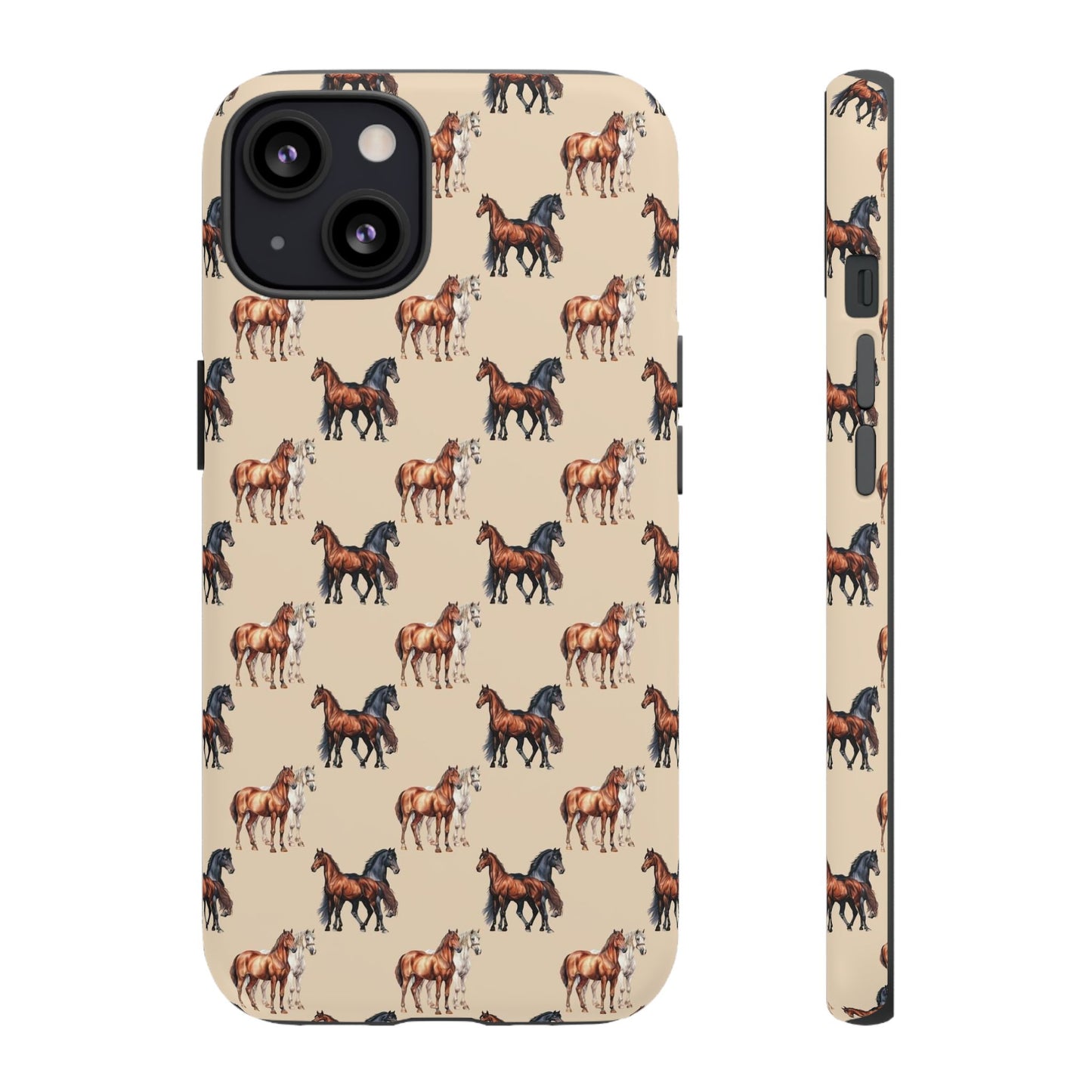 Horse Phone Case Cream