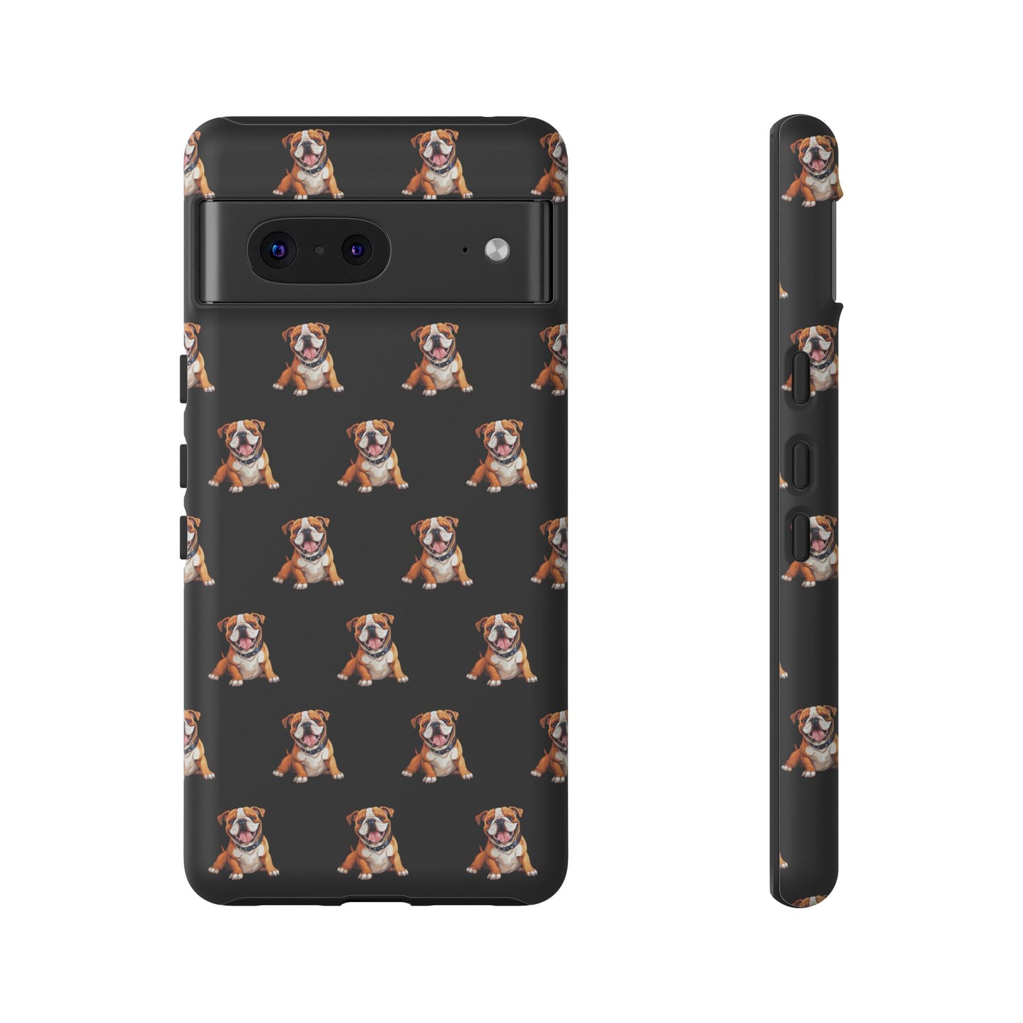 Bulldog Phone Case Black