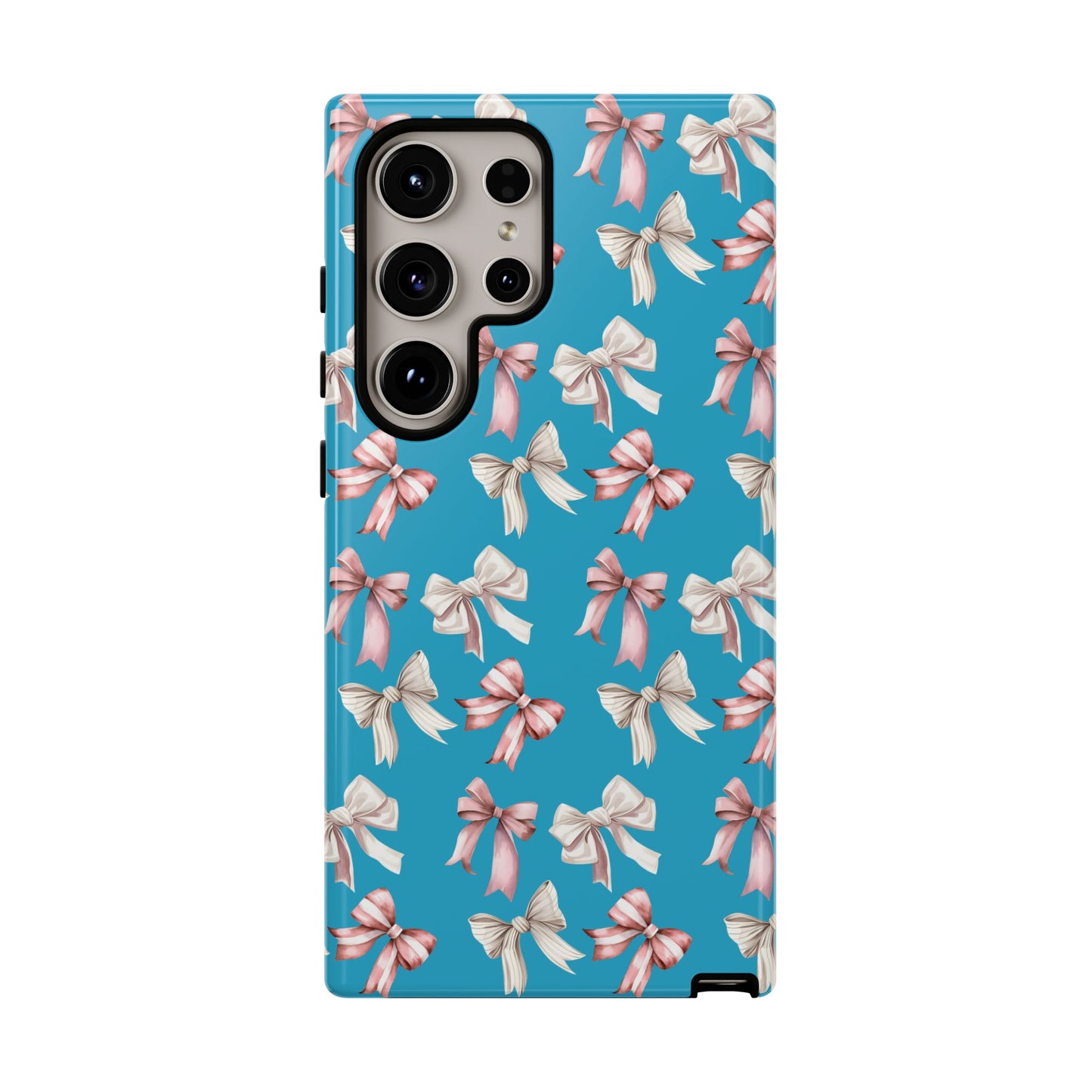 Bow Phone Case Turquoise