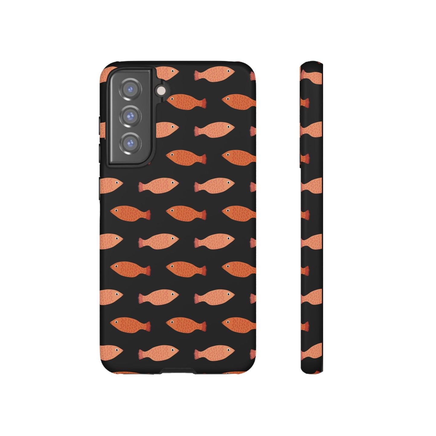 Fish Phone Case Black