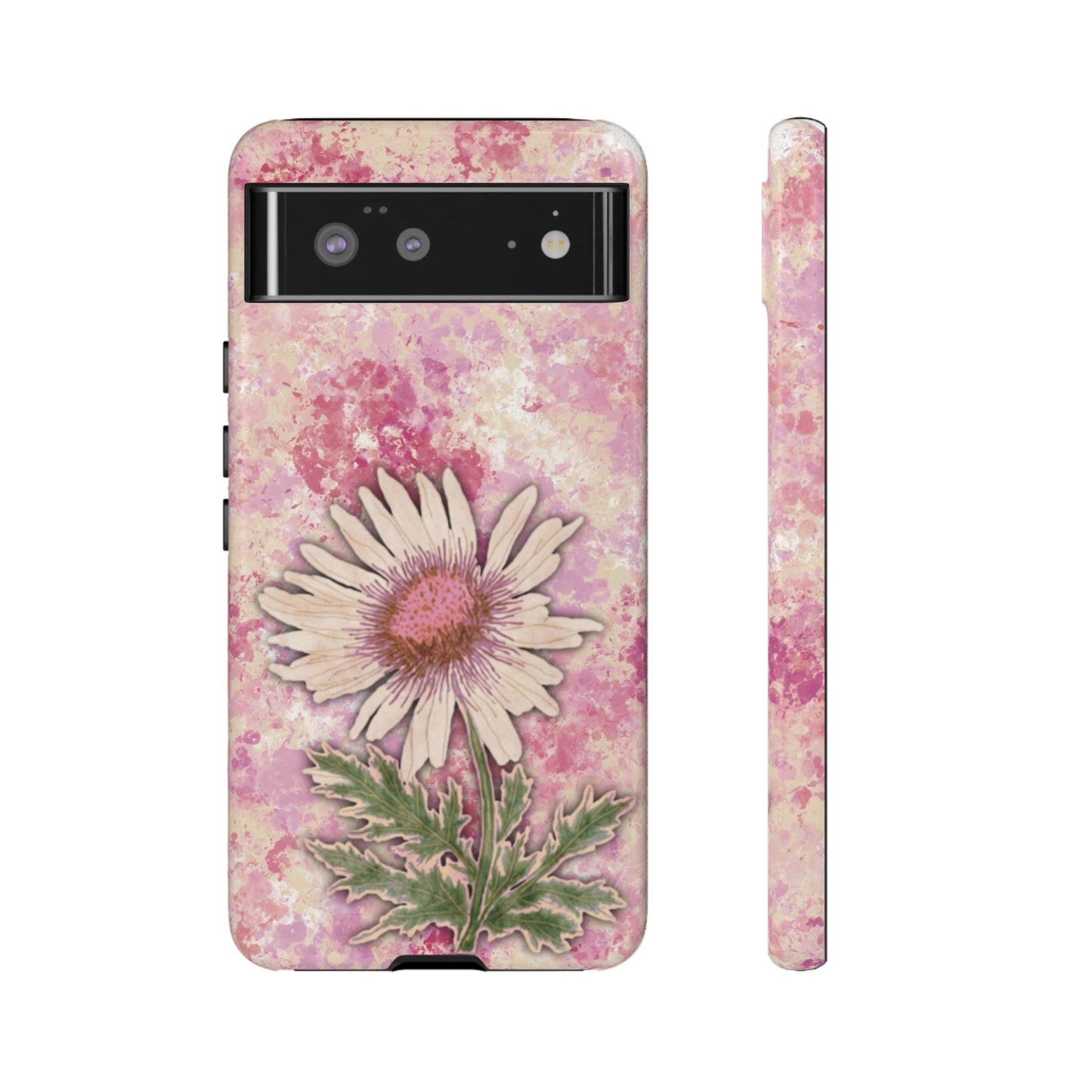 Daisy Phone Case Pink