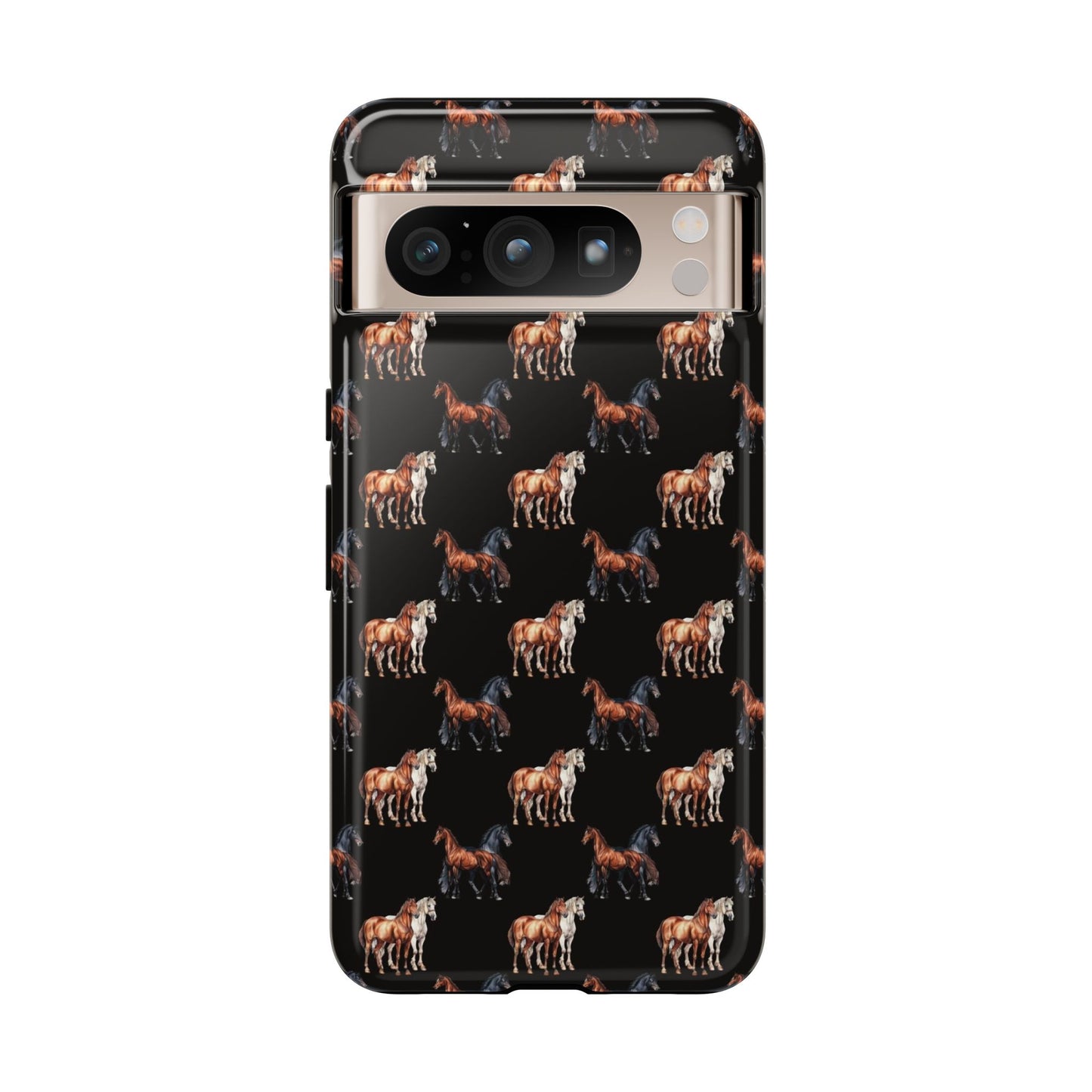 Horse Phone Case Black