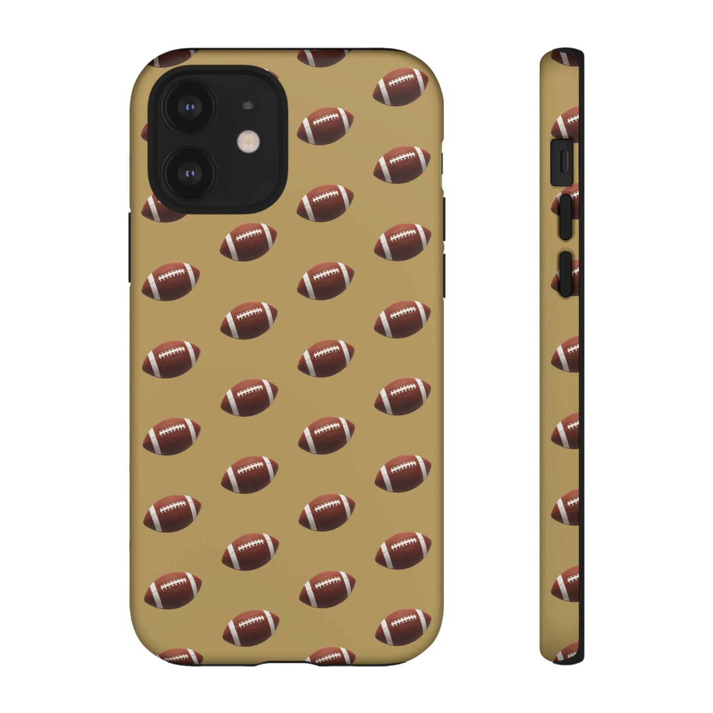 Football Phone Case Gold