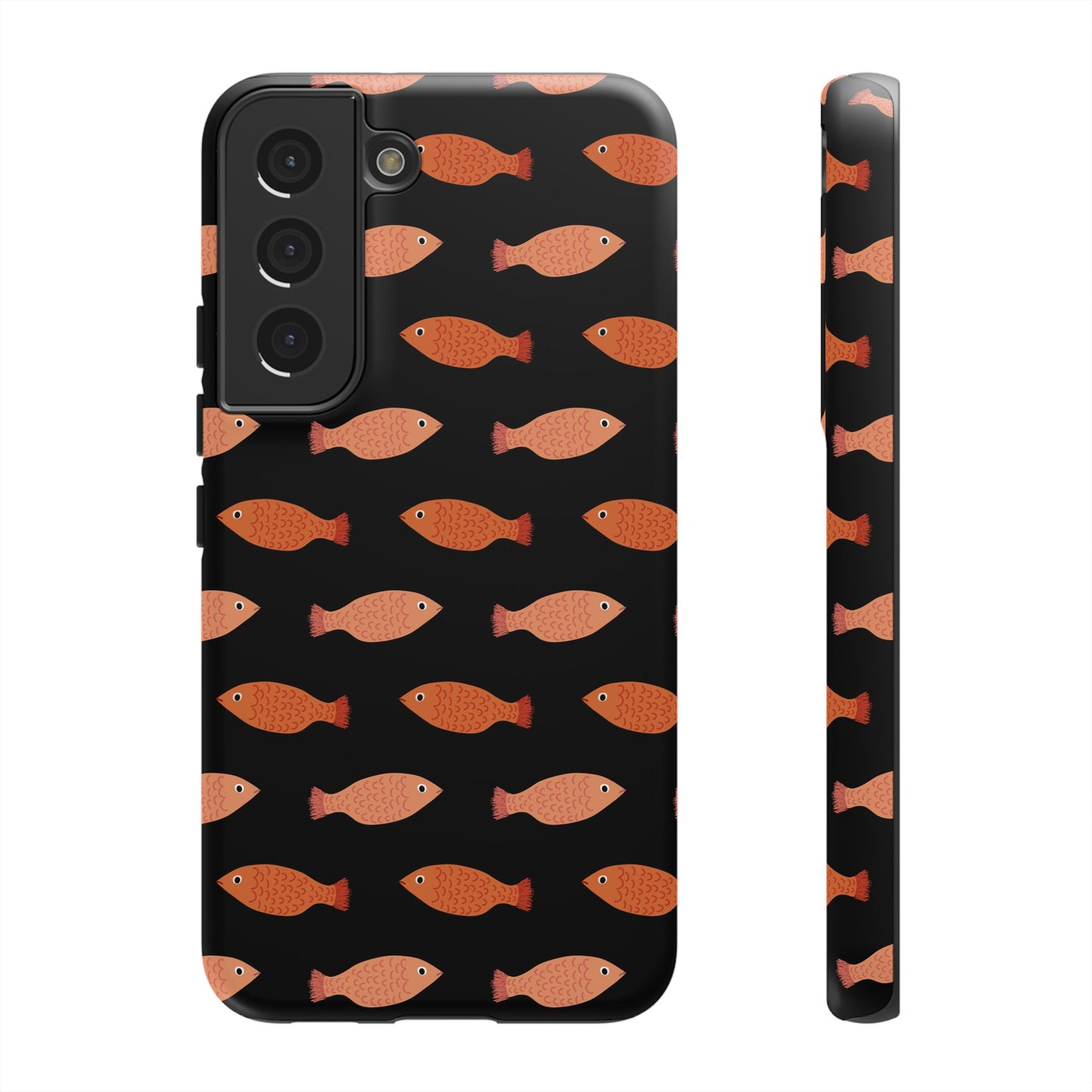 Fish Phone Case Black