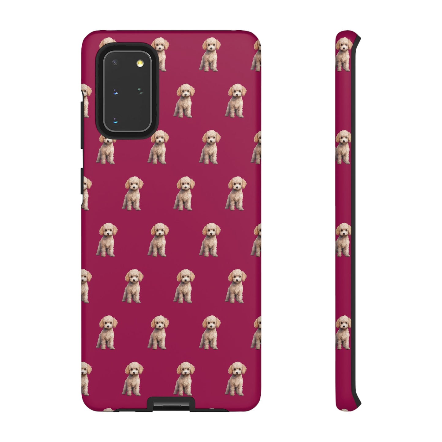 Poodle Phone Case Berry