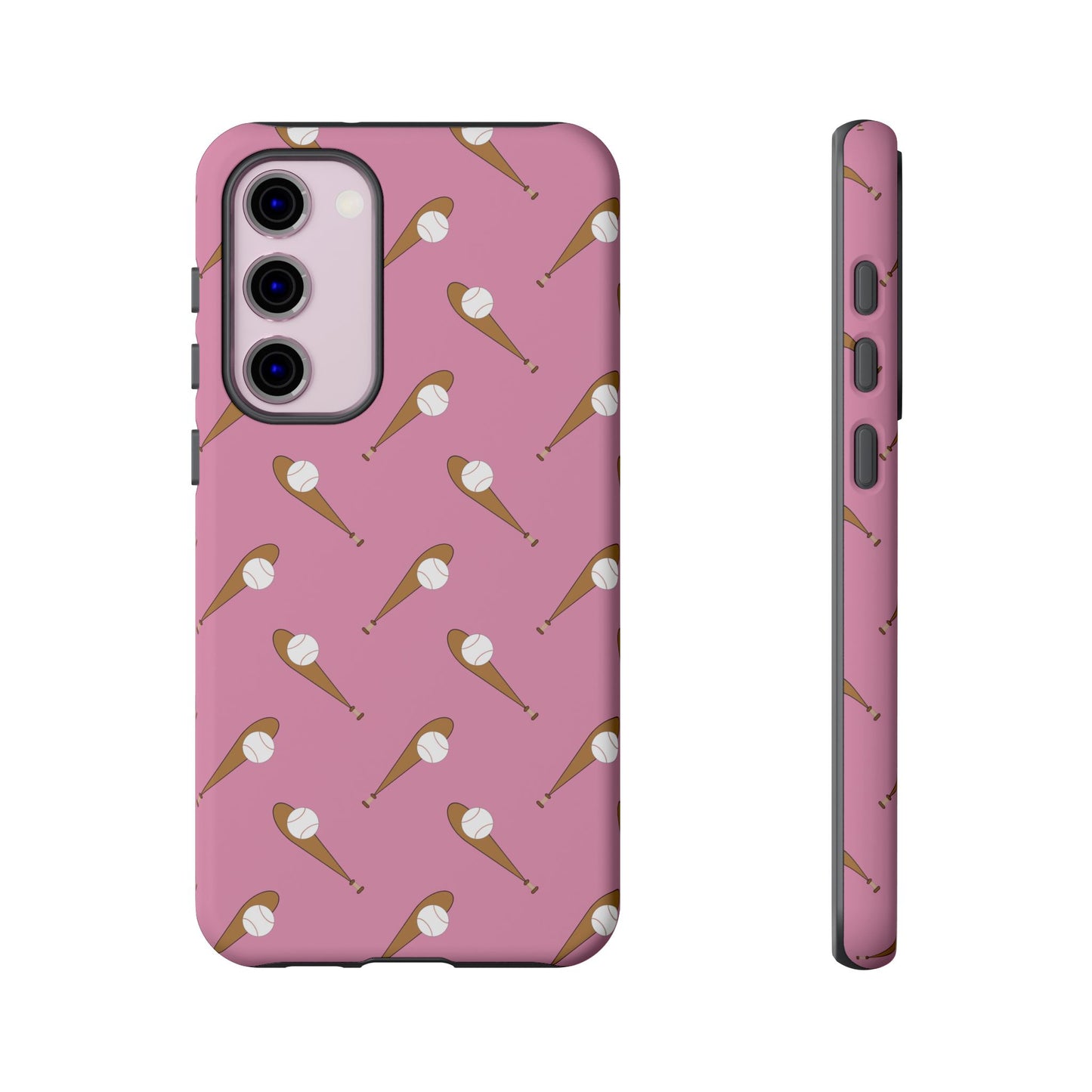 Baseball Phone Case Pink