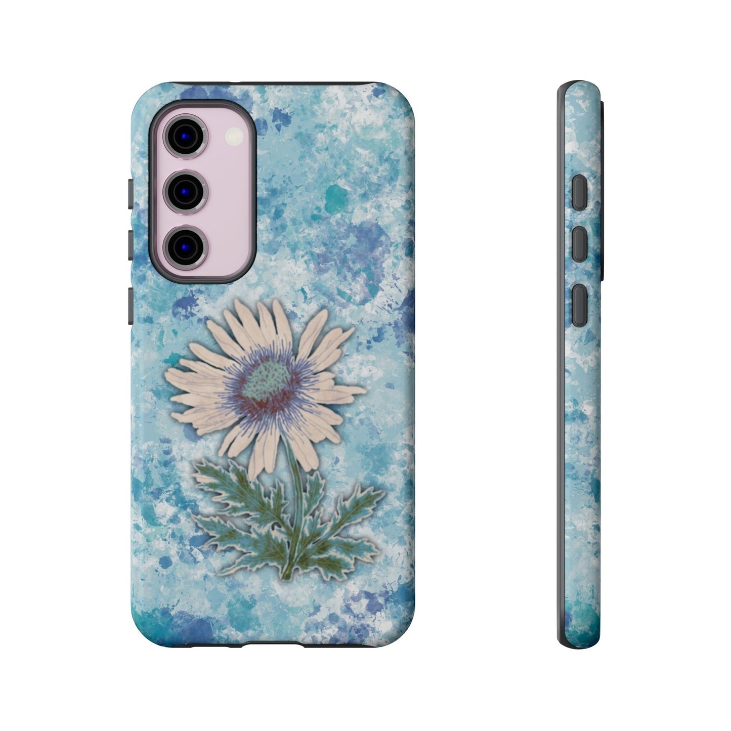 Daisy Phone Case Blue