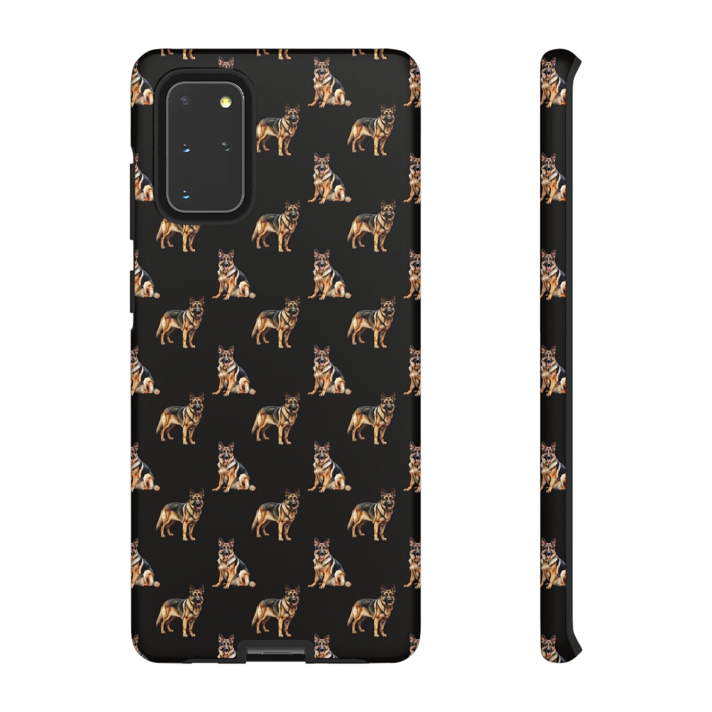 German Shepherd Phone Case Black